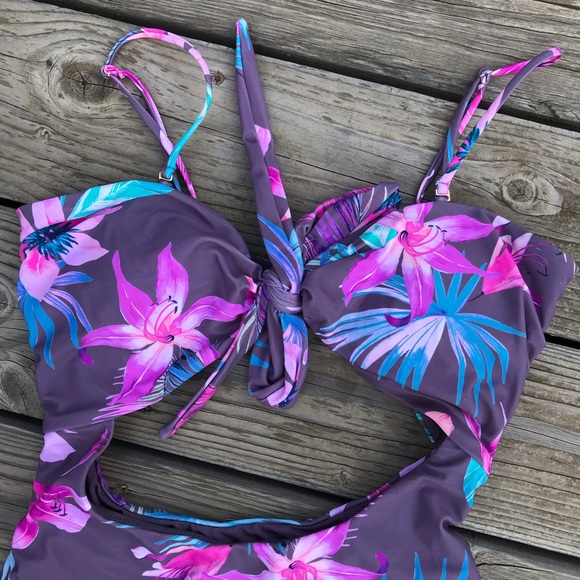 Raisins Swim Raisins One Piece Tahiti Bloom Puerto Vallarta Bathing